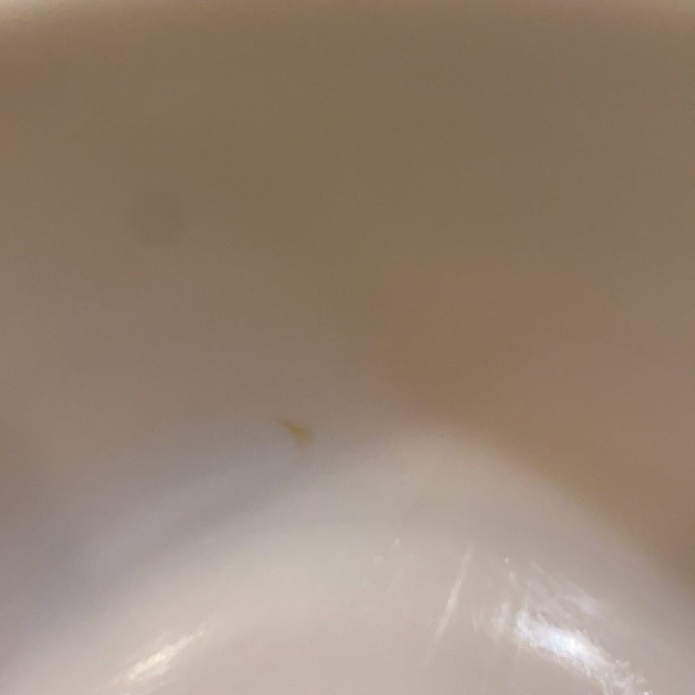 Milk Glass Mixing Bowl - Picture 6 of 6